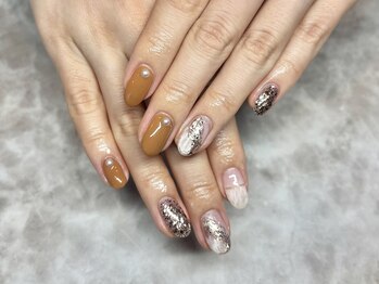 ネイル アイラッシュ 彩 熊谷店/ニュアンスネイル