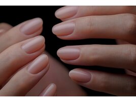one color gel nail