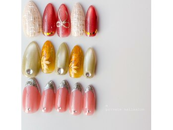 エープライベートネイルサロン(a private nailsalon)/10月　パラジェル　定額Cコース