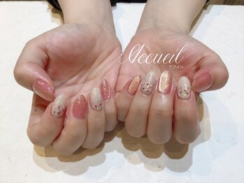 アクイユ 銀座店(ACCUEIL)/押し花ネイル