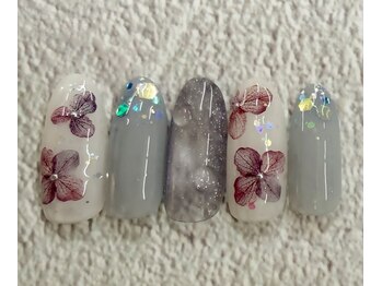 プルミエ ネイル(Premier Nail)/NEW★紫陽花ネイル
