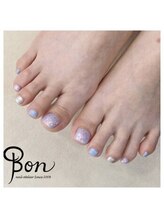 ネイルアトリエ ボン(nail atelier bon)/フットシェラックネイル
