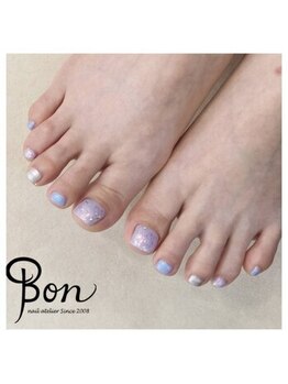 ネイルアトリエ ボン(nail atelier bon)/フットシェラックネイル