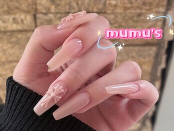 ムムズ 渋谷店(mumu's)/長さだし3Dクロムパーツ