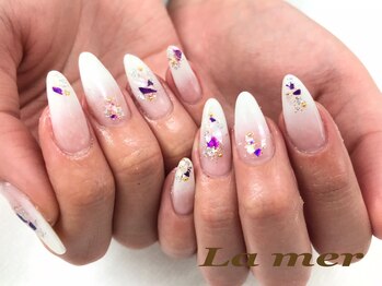 ラメール(La mer)/シェル×グラデーション★8800円