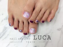ネイルアトリエルカ(nail atelier LUCA)/I-37 シェラックシンプルアート