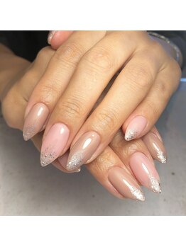ヘアーアンドネイル ルシア(Hair&Nail Lucia)/年末年始にシンプルラメネイル!