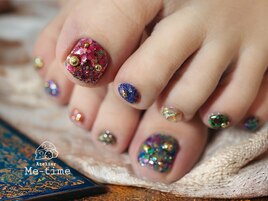 colorful nail