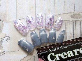 マグネット、ホログラムネイル
