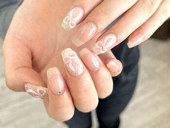 スワローネイルアイ(swallow nail eye)の写真/キレイめニュアンスネイル/おまかせネイル/定額ネイル/持ち込みデザインOK★カラーバリエーションも豊富◎