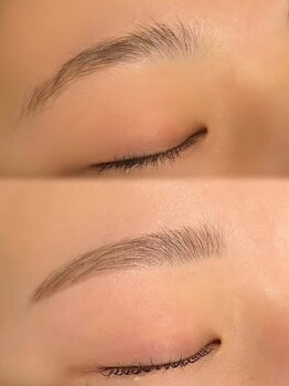 エトワボーテ(Et toi beaute)の写真/美眉で第一印象UP♪男女OK◎骨格に合わせて眉毛の形をご提案します。まつ毛＆眉毛の同時施術も可能！