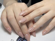 ネイルズバー 新宿店(Nails Bar)/シンプルメタルネイル