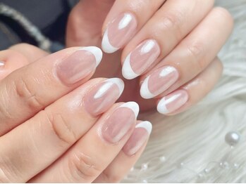 ジョアアンジェ 福島店(joieange)の写真/《パラジェル/フィルイン対応》シンプルだけど貴女らしいデザインに◎美爪に見えるデザイン,カラーも豊富！