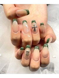 クロムパーツ＋カラーフレンチ