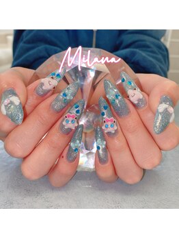 ミラーナ(Milana)の写真/自爪を大切にしながら長さだしが可能です！あなたの理想の指先を演出♪