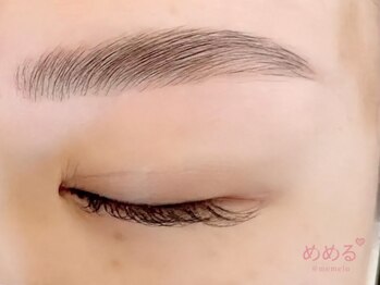 メメル 加古川店(memelu)の写真/【眉毛で第一印象UP】大人気アイブロウWAX脱毛☆自分に似合う眉で新しい自分に