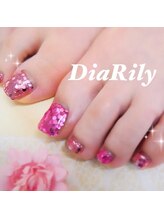 ディアリリー(Dia Rily)/フット☆ホログラム敷き詰め
