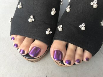 プティットスリール 西尾店(Petit Sourire)/【foot】新色☆秋ミラー♪