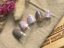 エストリブレ(estLivre)/もけもけニット風ネイル