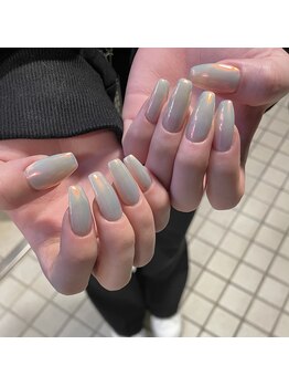 Mネイルアンドカフェ シェレステ/Aurora mirror