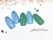 ネイルグラマラス 西新井店/《パラジェル》キラキラホロ