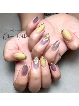 ネイルサロンクリアヴィラ(nail salon clear villa)/trend nuance¥8990