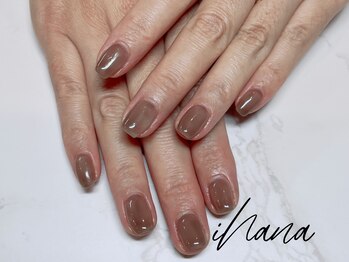 イハナ(ihana)/ワンカラー＊ブラウン