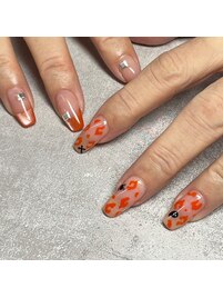 ハロウィンネイル