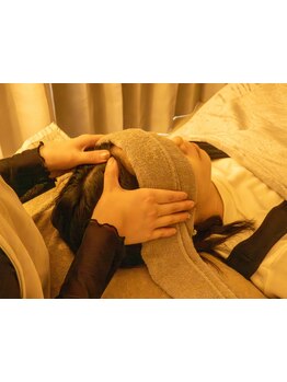 ヘッドスパで癒されたい