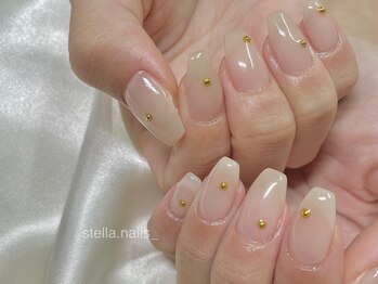 ステラネイル(stella.nails_)の写真/【パラジェル取扱いサロン＊】指先を美しく見せる技術力とお爪に優しい施術なのでモチも抜群◎