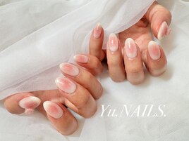 春チークネイル◎オフィスにも