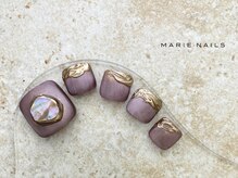 マリーネイルズ 表参道店(MARIE NAILS)/定額￥8,800 フットネイル 0611c