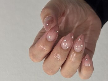 エルネイル(elle nail)の写真/《リピーター多数の人気サロン!》上品かつ洗練されたお洒落なシンプルデザインが大人気♪