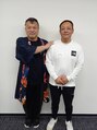 まとい整体 らせん零、創始者、米澤浩先生と。