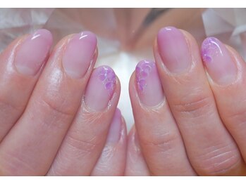 マジョラム ネイル(Marjoram Nail)の写真/ワンカラー・グラデーション・フレンチネイル等…シンプルだから技術力が光る大人可愛いはお任せください◎