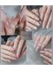 パレット (PALETTE)の写真/肌馴染みの良いカラーをご提案。オフィスでもOKな大人ネイルで手元を美しく整えます◎
