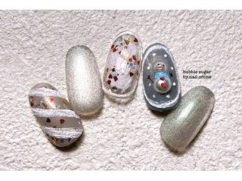 バブル シュガー バイ ネイルクローネ(bubble sugar by.nail crone)/クリスマスネイルコレクション♪
