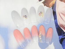 ネイルサロンセレーネ(Selene)/シンプル☆グラデ☆キラキラ