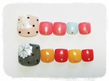 ネイルサロン ブリオン(Nail Salon Bullion)/フラワードットネイル