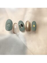 キュアーズ ネイル(CURES NAIL)/くすみミントグリーン