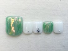 ルリアンネイル(le lien nail)/Foot定額アートコースA