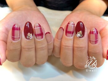 ユーネイル(U-nail)/チェック柄