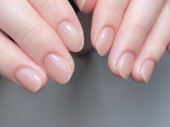 ネイルカラーリリー(Nail Calla Lilly)/クリアっぽネイル*