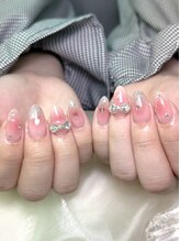 ラッキーネイル(lucky nail)/自爪チークネイル