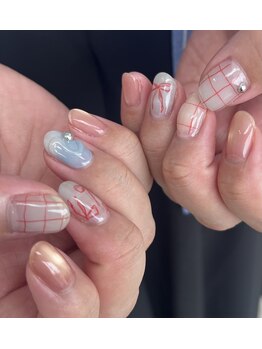 【色鉛筆でポップに♪】