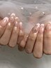 【hand】バーチャルフレンチネイル　¥9000