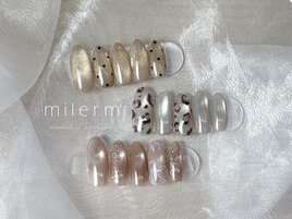 定額ネイル 秋