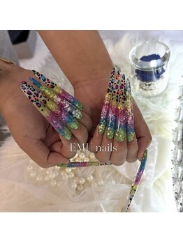 EMU nailsの写真/パーツ100種類以上カラー600色から！人気のマグネットも充実したサロン♪