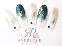 アンドルーチェ なんばパークス店(ANDRUCHE)/ニュアンスネイル/クリアネイル