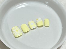 カラ ネイル 中津店(calla nail)/流行りのぷっくりお花！！
